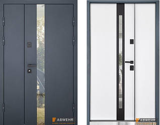 Вхідні двері вуличні Abwehr 506 Nordi Glass - 1200 Defender (Абвер)