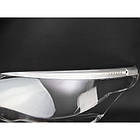 Пластикове скло фари BMW 5-series (E60/E61) LED 2003-2010 праве (пасажирське), фото 10