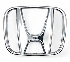 Емблема керма HONDA Хром 53х43 мм (13 вусиків, без скотча)