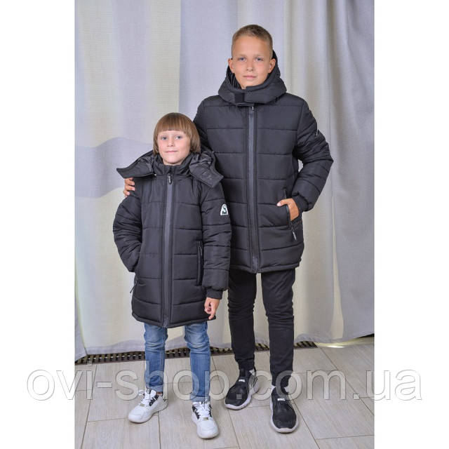 дитячий зимовий пуховик
