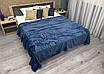Плед-покривало 200х230 см (+-5см) Soft Night Синій (87-137), фото 3
