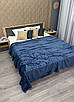 Плед-покривало 200х230 см (+-5см) Soft Night Синій (87-137), фото 4