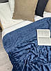 Плед-покривало 200х230 см (+-5см) Soft Night Синій (87-137), фото 6