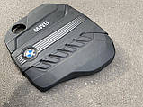 Б/В Кришка двигуна декоративна N57 BMW X3 F25 F26 E70 13717812063, фото 2