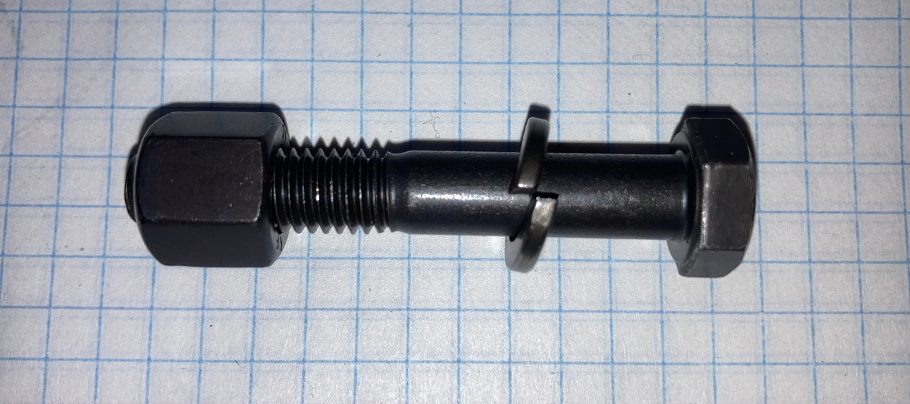 Болт М8 кульової опори з гайкою і гровером Таврія Славута ЗАЗ 1102 1103 1105