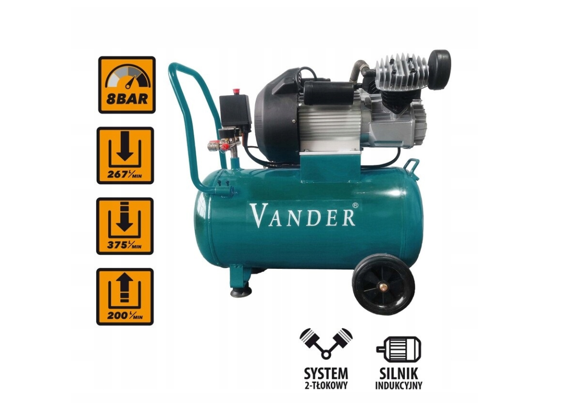 Оливний компресор Vander VSP761 45L 8Bar