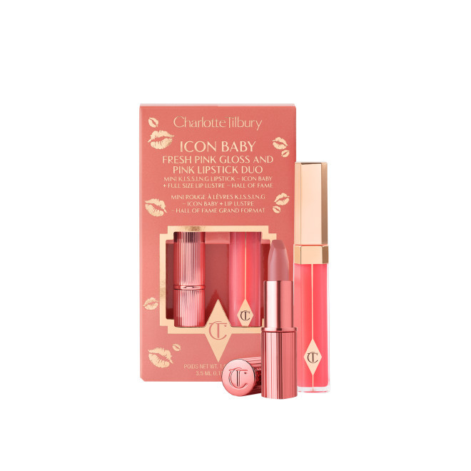 NEW! Лімітований набір Charlotte Tilbury K.I.S.S.I.N.G Lipstick and Lip Gloss Duos
