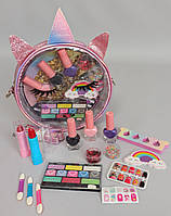 Набір дитячої косметики з косметичкою набір для манікюру дитяча косметика