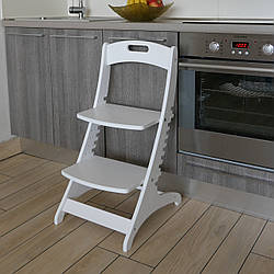 Зростаючий стілець Монтессорі ChildWood - Elite Білий