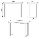 Стіл письмовий Лофт-6, фото 10