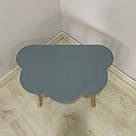 Стіл дитячий хмаринка ChildWood сірий Kids Dream (Фанера), фото 4