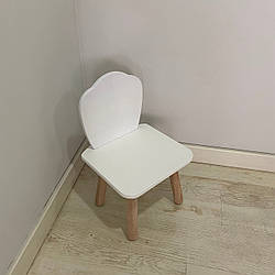 Стульчик дитячий ChildWood мушля білий Kids Dream (Фанера)