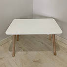 Стіл дитячий прямокутний ChildWood білий Kids Dream (Фанера), фото 3