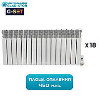 G-SET 450 система опалення комерційна електрична 27кВт (16Тх18) Gladiator