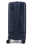 Набір валіз Франція (L M S-3шт) полікарбонат синий/Airtex 649, фото 5