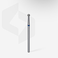 Фреза алмазна Staleks Expert куля синій 2,7 мм, для манікюру та педикюру