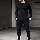 Чоловічий комплект термобілизни до -25°C, розмір S-3XL, Сірий / Зимовий термокомплект / Чоловічий термоодяг, фото 6