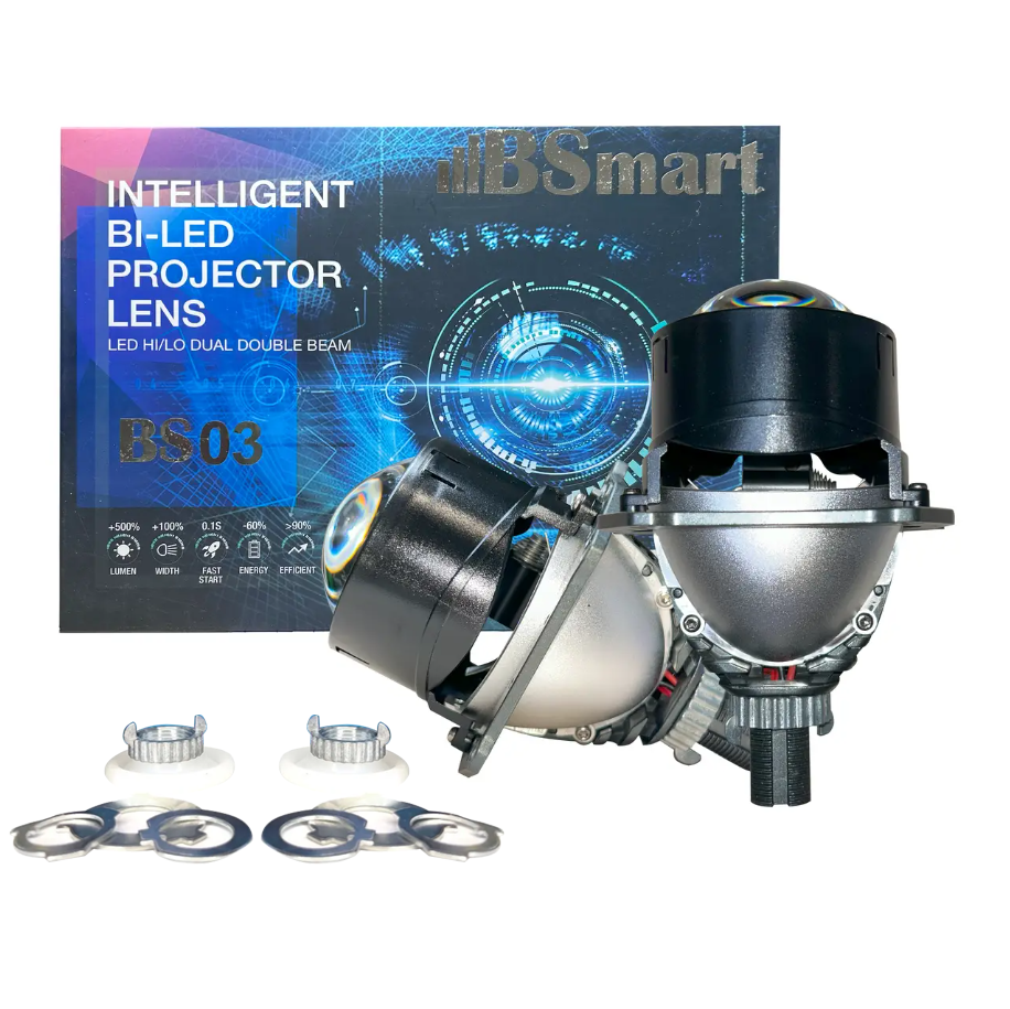 Лінзи Bi-LED BSmart BS03 A5+ 2,5 дюйма 52Вт 12В 5500К
