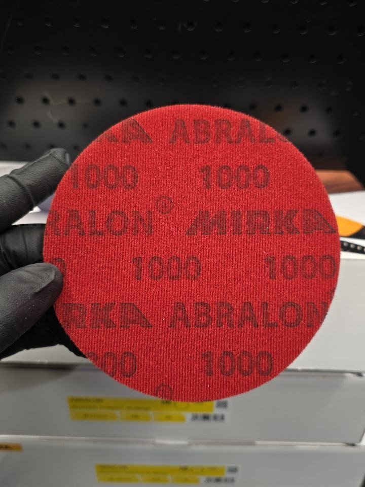 Круг шліфувальний Ø125 мм Mirka Abralon Абралон P180