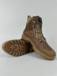Черевики зимові ULTIMATUM Bison на автошнурівці Койот B-144