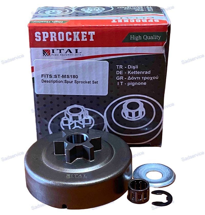 Зірочка 3/8х6 Ital для STH MS 181, 211/для бензопил, фото 1