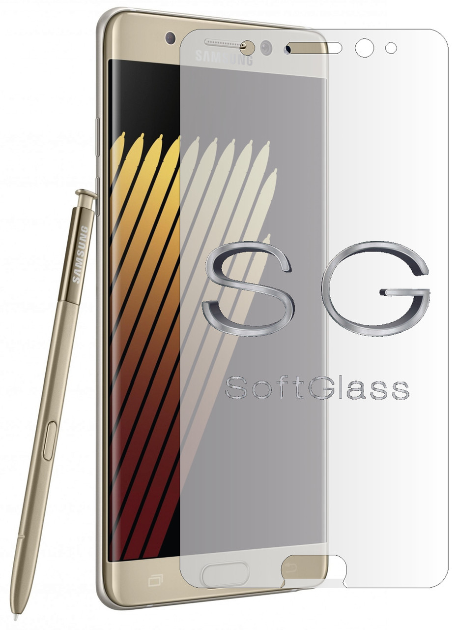 М'яке скло для Samsung Note 7 на екран поліуретанове SoftGlass
