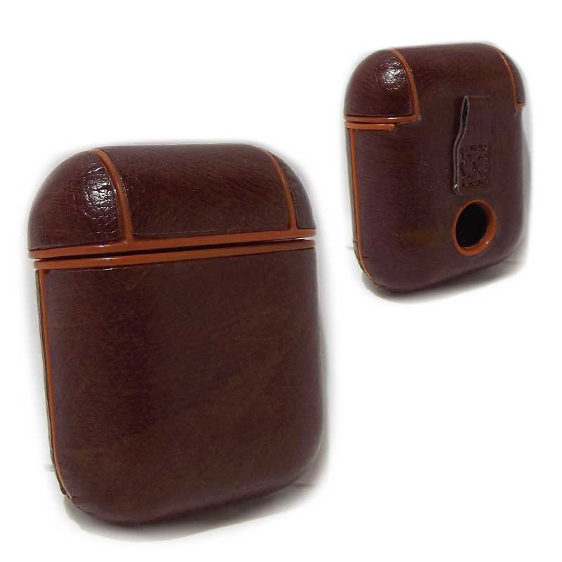 Чехол для Airpods 1/2 Leather, фото 1