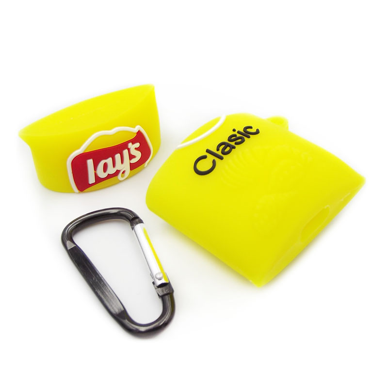 Чехол для Airpods 1/2 Lays yellow