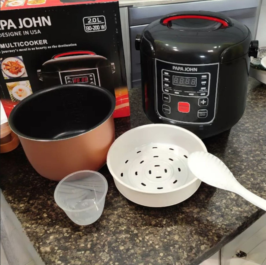 Мультиварка скороварка на 2 л автомобільна від прикурювача 12/24В з підігрівом автоматична з чашею на парі, фото 1