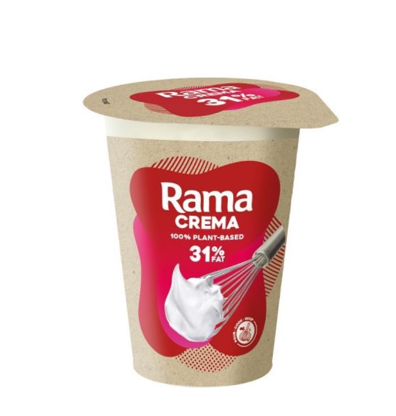 СЛИВКИ ВЕГАНСКИЕ 31% 200МЛ, ТМ RAMA - фото 1 - id-p2396559890
