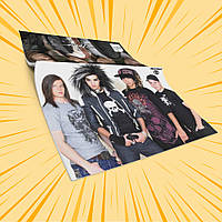 Зошит А5 на скобі 48 л. карта Tokio Hotel