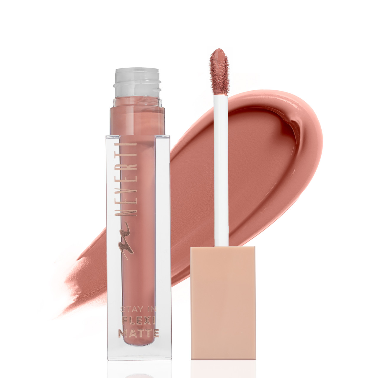 NP801 Рiдка помада для губ Matte liquid lipstick Neverti №01, фото 1