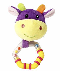 М'яка іграшка-брязкальце Звірята F1003