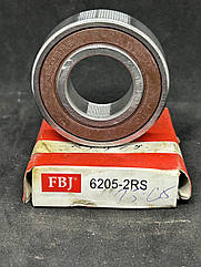 Підшипник 6205 RS, 180205 (25*52*15) FBJ JAPAN ORIGINAL!!!