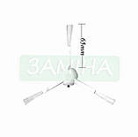 Бокові щітки (2 шт.) сумісні з роботами-пилососами Dreame D9 / D9 Max / L10 Pro / LDS Finder, фото 2