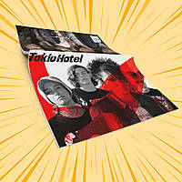 Зошит А5 на скобі 48 л. карта Tokio Hotel 003