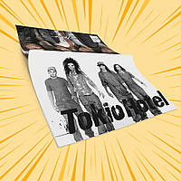 Зошит А5 на скобі 48 л. карта Tokio Hotel 006