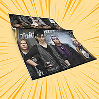 Зошит А5 на скобі 48 л. карта Tokio Hotel 007