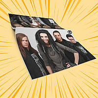 Зошит А5 на скобі 48 л. карта Tokio Hotel 008