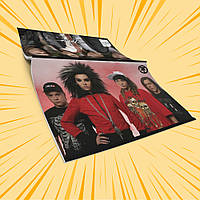 Зошит А5 на скобі 48 л. карта Tokio Hotel 011