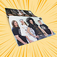 Зошит А5 на скобі 48 л. карта Tokio Hotel 015