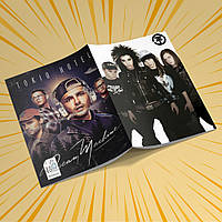 Зошит А5 на скобі 48 л. карта Tokio Hotel 019