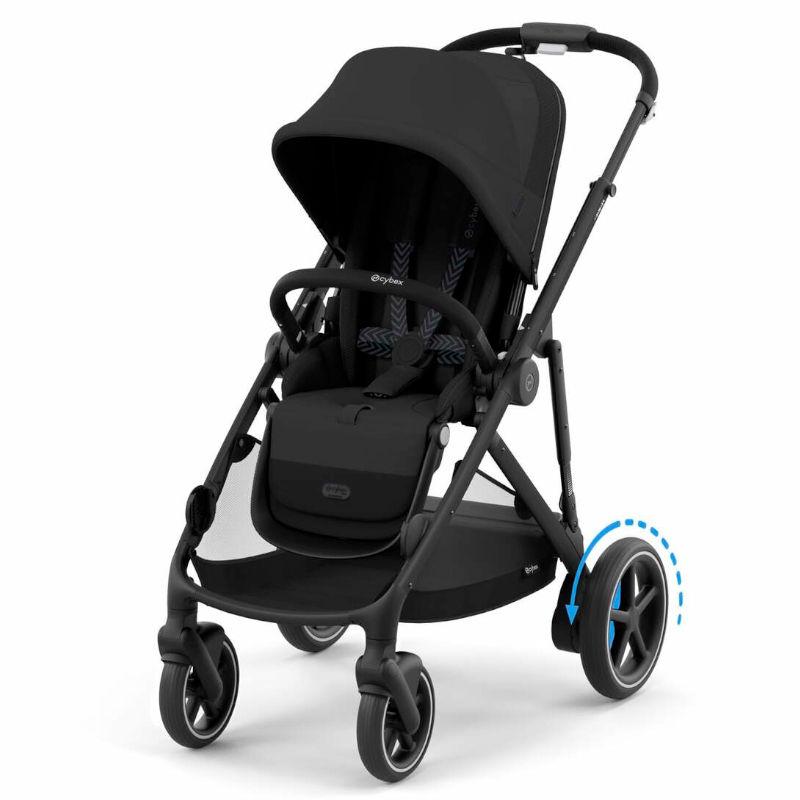 Коляска Cybex eGazelle S Moon Black