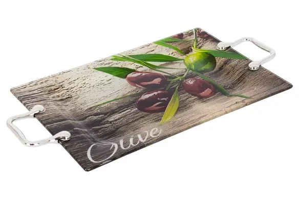Блюдо з ручками Viva Olives, 35х22.5 см, фото 1