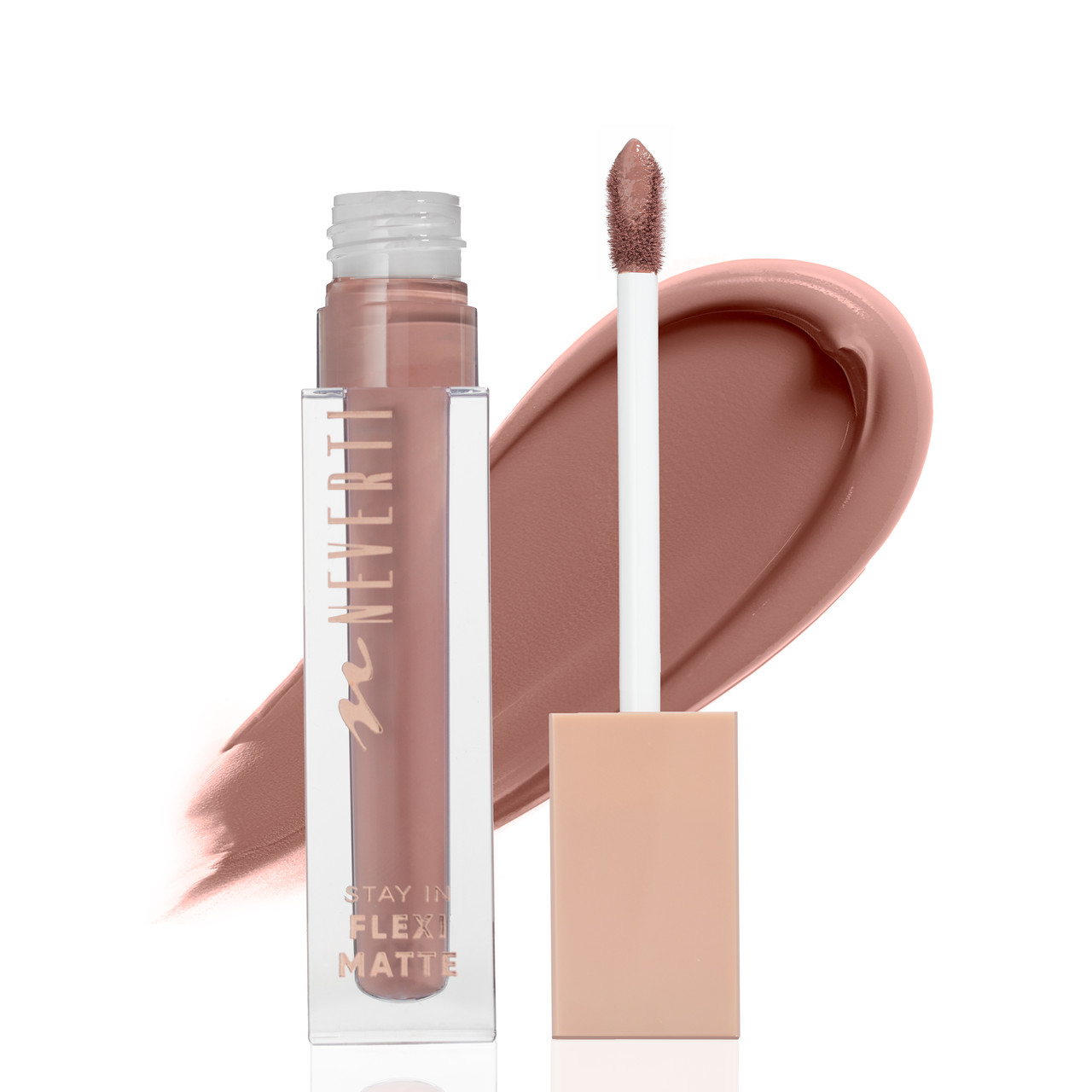 NP801 Рiдка помада для губ Matte liquid lipstick  Neverti №02, фото 1