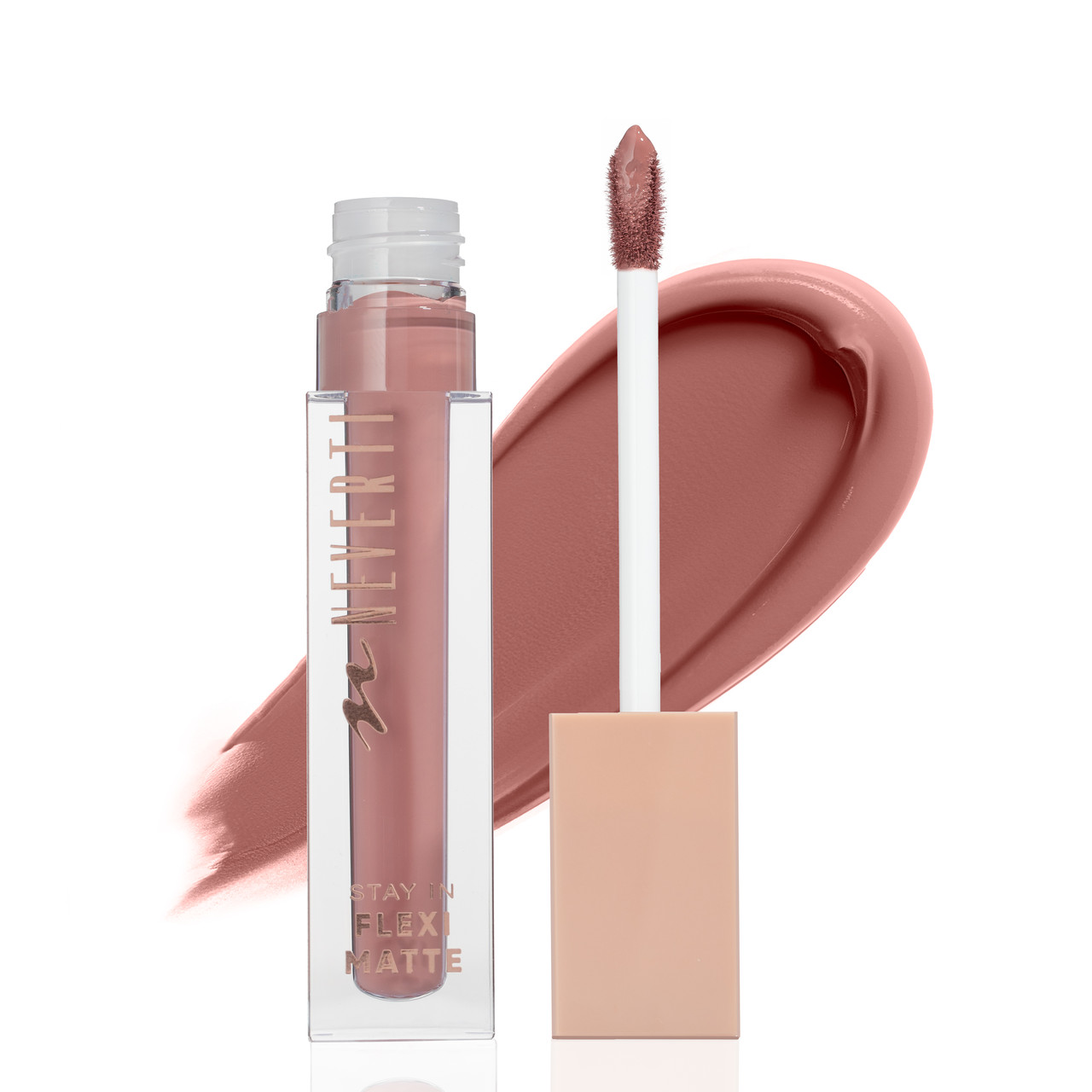 NP801 Рiдка помада для губ Matte liquid lipstick Neverti №06, фото 1