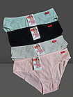 Плавки труси жіночі бавовна стрейч №0125 р.42-44 46 48. Від 6 шт по 29грн., фото 3