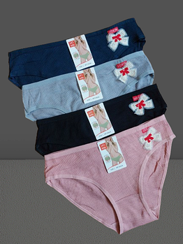 Плавки труси жіночі бавовна стрейч №9328 р.42-44 46 48. Від 6 шт по 29грн.