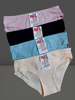 Плавки труси жіночі бавовна стрейч №5287/86 р.42-44 46 48. Від 6 шт по 29грн.