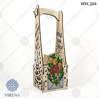 Коробка подарункова для пляшки КПП_204